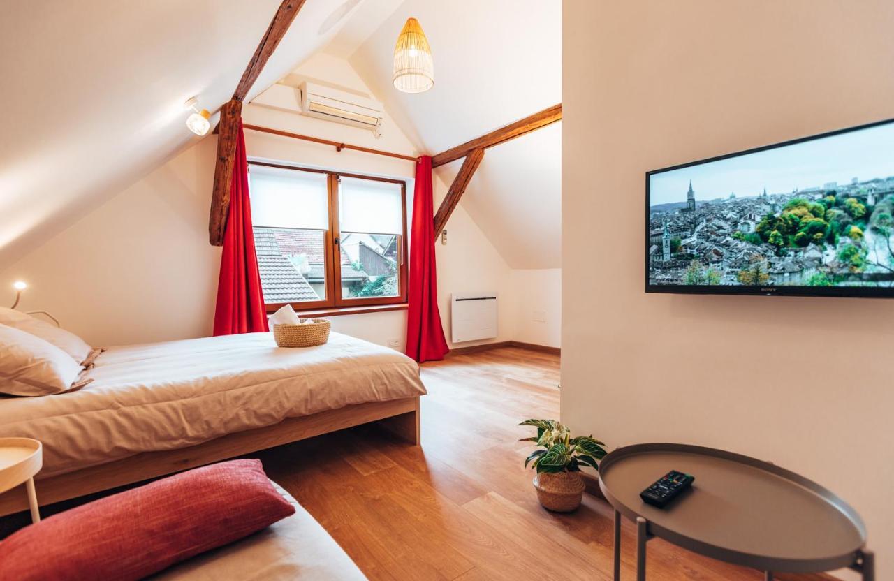 Aux Cerfs Des Vignes - L'Annexe Villa Scherwiller Ngoại thất bức ảnh
